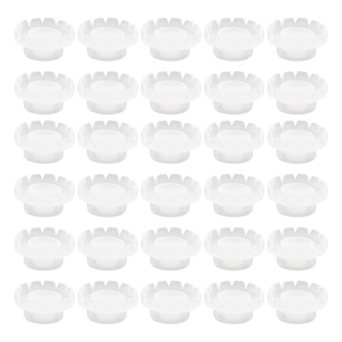 200 Einweg Wimpernklebehalter Blüten Cups 1