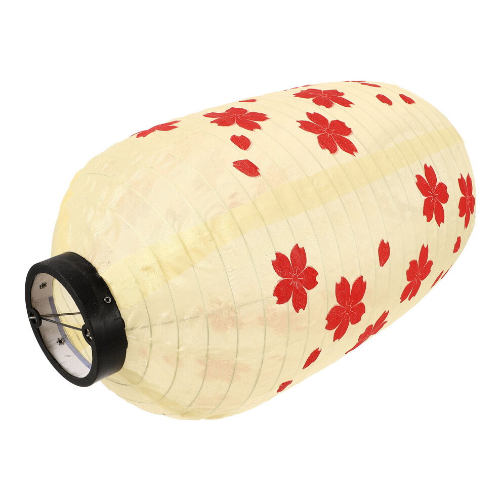 ChińSki Lampion WisząCy W JapońSkim Stylu Z Motywem KwiatóW WiśNi-image