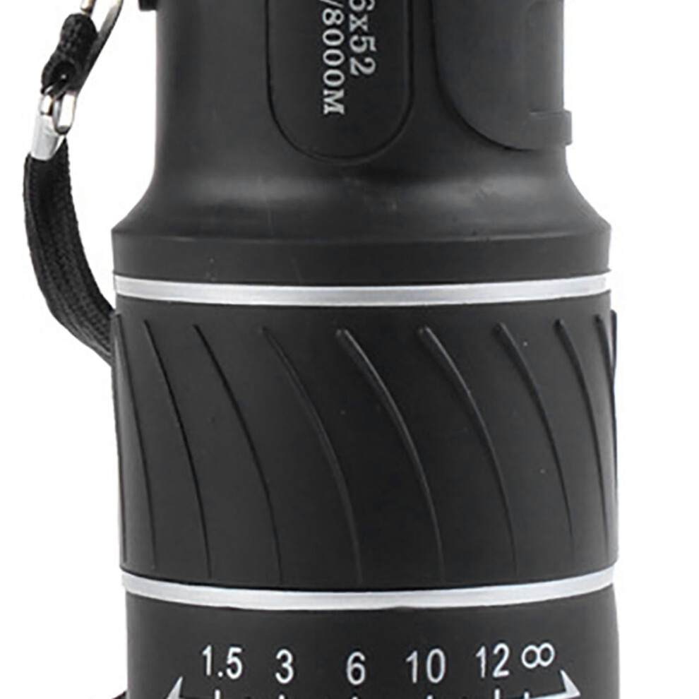 16X52 Monocular Telescope - Hd Viewing For Outdoor Fans & Travelers Light 9371354120555