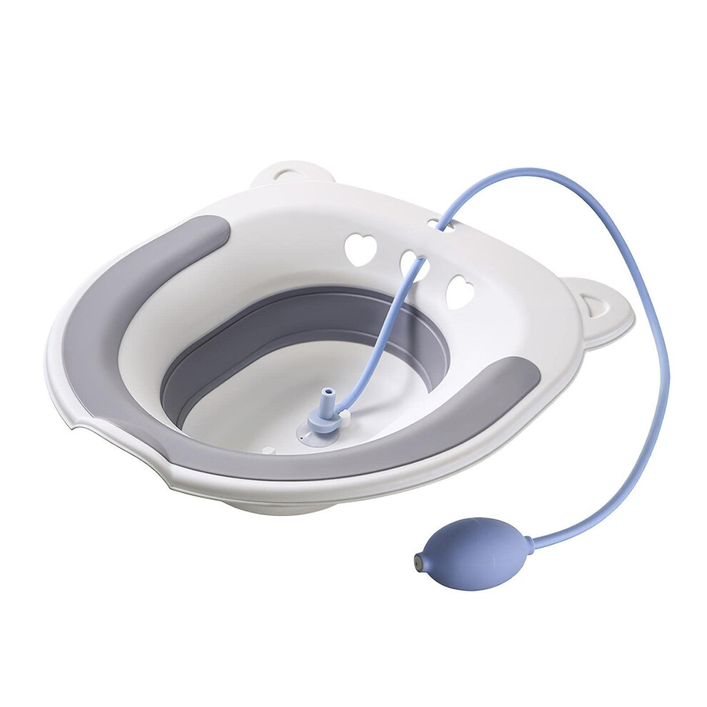 Sitz Toilet Seat Bath Folding Sitz Bath For Hemorrhoid Relief Postpartum Care Toilet Seat With Flush For Pregnant Women