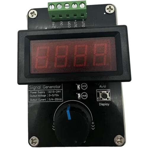 0-20MA/4-20MA/0-10V Signal Generator Without Battery Adjustable Current/Voltage Analog Signal Source Easy Install 2