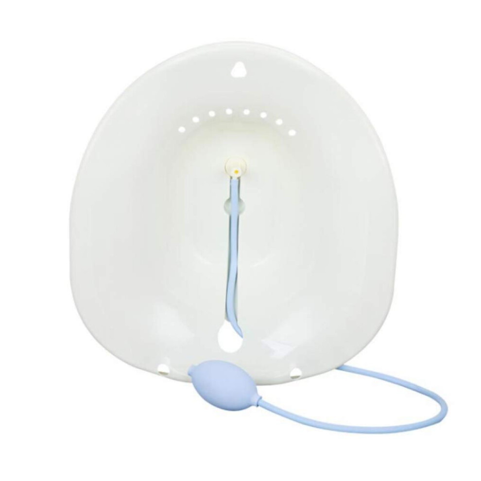 Sitz Bath For Toilet White Hemorrhoid Treatment Postpartum Care Perineum Relief For Pregnant Women Seniors Bidet Use 9084446575231