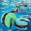 Water Aerobics Float Ring EVA Cuffs Adjustable Portable Pool Exercise Weights For Adults Beginners Athletes 5