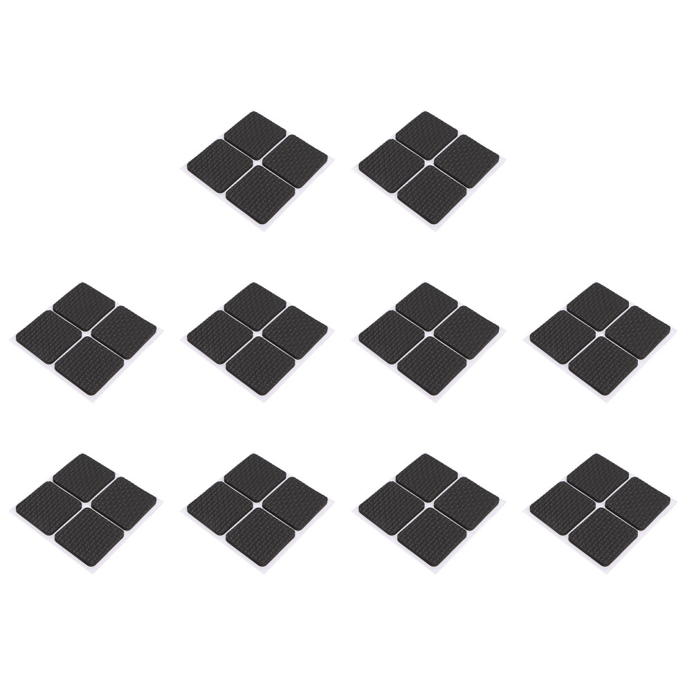 40Pcs Non Slip EVA Furniture Pads Thickened Soundproof Desk Chair Gripper