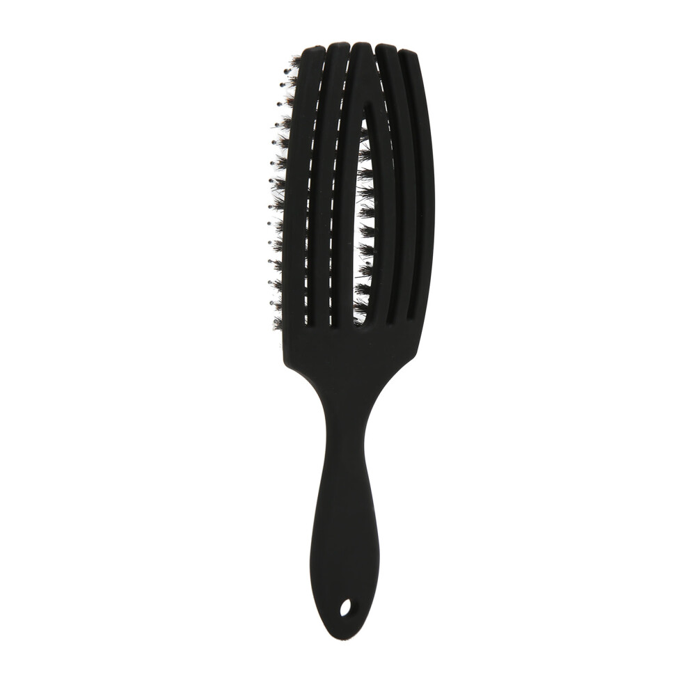 Curved Vented Paddle Brush for Wet & Dry Hair â Detangling & Styling Tool