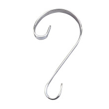Weihnachtsdekoration Kleiderbügel Strumpfhalter Kamine-Silber