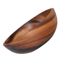 1St 18X7,5 Cm Holzbesteck Haushaltsbecken Obst Und Salatschale