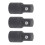 3-teiliger Steckschlüsseladapter 3/8 auf 1/2 5