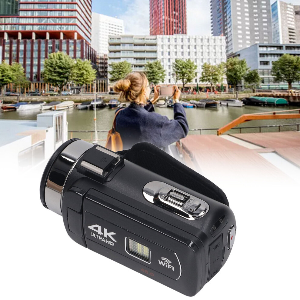 4K 48MP 3.0" IPS Touch Digital Camera with 18X Zoom & WiFi-image-OPC-PMDT6JF-NEW