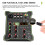 5-Channel Compact Mixer USB Audio Interface 48V Phantom Power BT 7