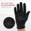 Reithandschuhe 70 g Schwarz/Weiß Größe M/L/XL 6