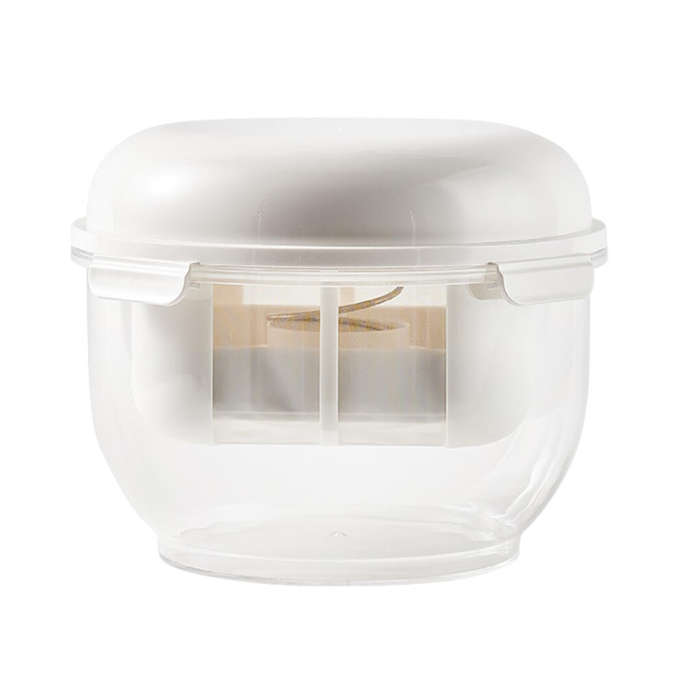 Yogurt Strainer Yogurt Separator Soy Milk Separator Transparent Reusable Strainer Split Design 8.07X6.3 Inch White-image-OPC-PMDT6X8-NEW