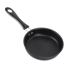 12cm Stainless Steel Non-Stick Omelet Pan - Easy Clean Ergonomic Handle