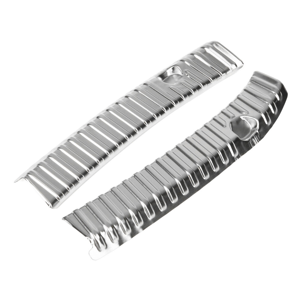 Trunk Sill Protector For Tesla Model Y 2Pcs Set Silver 8731354130847