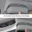 Automobile Sunglasses Storage Case for Tesla Model 3 ABS Material Replacement 12