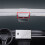 Automobile Sunglasses Storage Case for Tesla Model 3 ABS Material Replacement 13