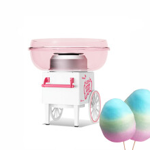 Cotton Candy Machine Mini Desktop Pink For Home Use Candy Floss Maker Kids Birthday Party Easy To Clean