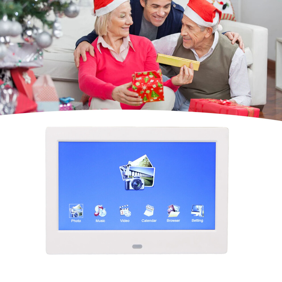 7Â Digital Photo Frame 800X480 Lcd, Calendar, Video, Remote 4661354133354