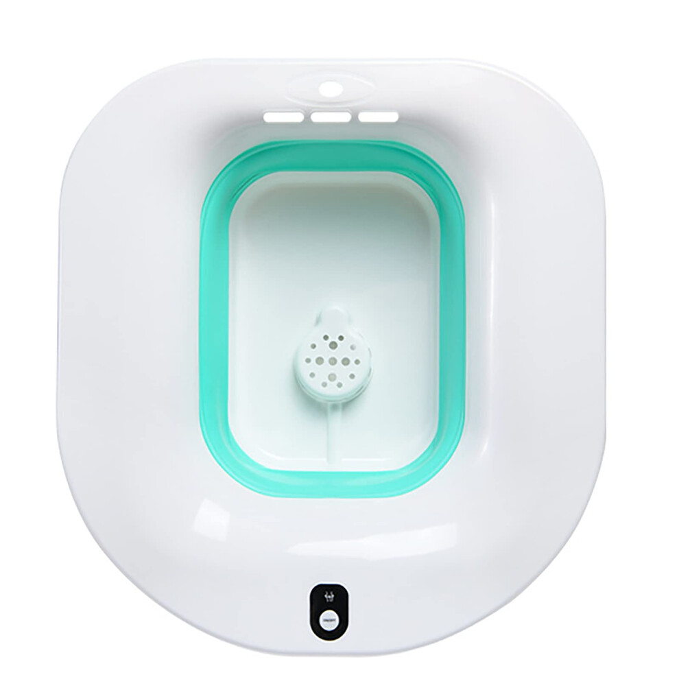 Electric Sitz Bath Foldable Postpartum Basin For Toilet Seat Hemorrhoids Relief Vagina Soothing Women Pregnant Elderly
