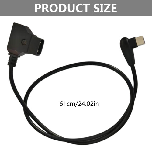 DTAP to USB C Camera Power Cable Convenient Power Connection 2