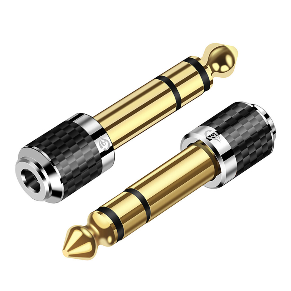 Plated Audio Adapter For Hifi Speaker Headphone Guitar Gold 7704000057288