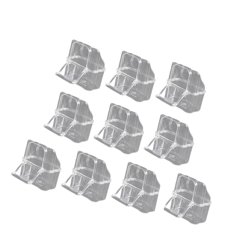 10Pcs Hanging Bird Feeder Parrots Feeding Station for Balconie