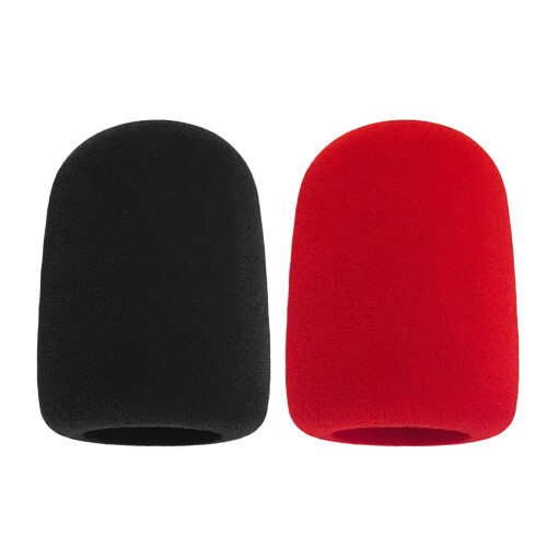 Precise Fit Microphone Shield Elasticity Sponge-Black 1