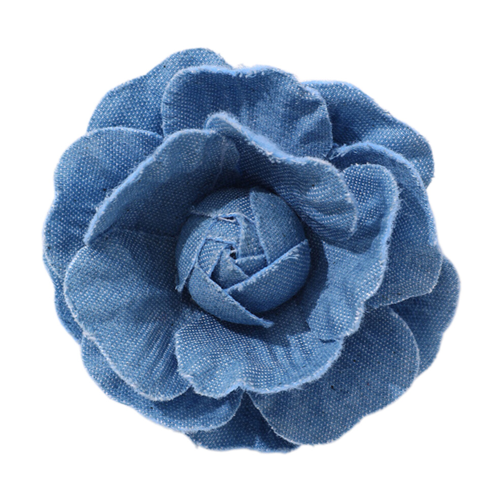 Camellia Lapel Pin for Women Stylish Flower Shape Brooch Pins-L