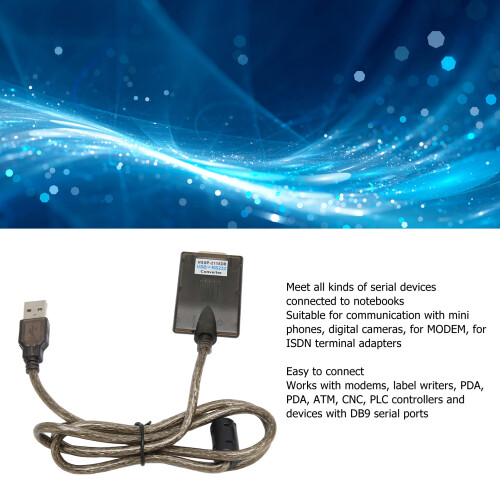 Industrie-USB-zu-RS232-Serielladapter mit Treiber-CD für Windows/Linux 2