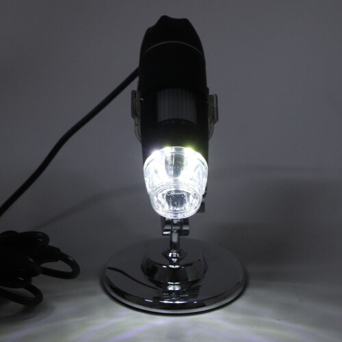 USB Digital Microscope 3-in-1 1600X with 8 LEDs for Inspection 2