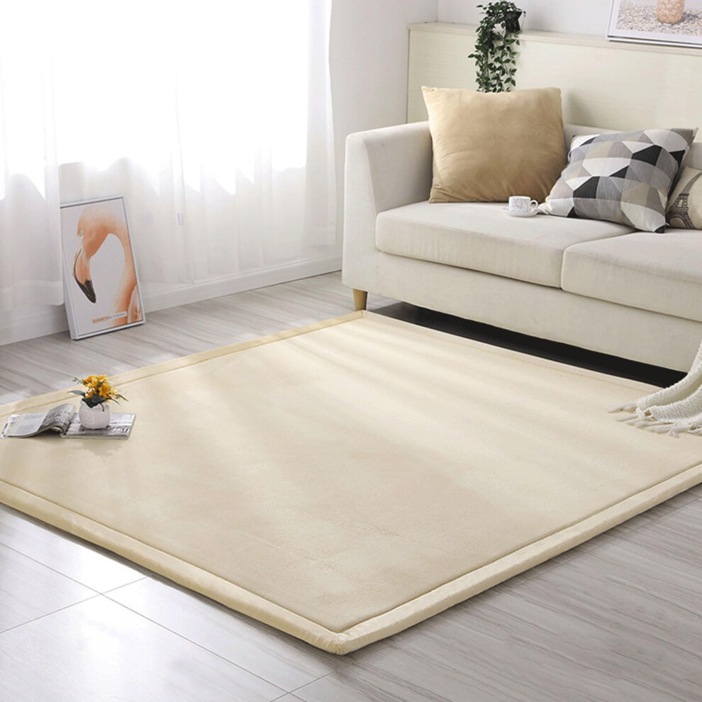 Super Soft Coral Velvet Rug Nursery Bedroom Play Mat Nonslip Floor Carpet Sofa And Living Room Crawling Sports