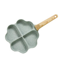 Nonstick Egg Frying Pan Anti-Scald Handle Molded Cooking Skillet Uniform Heating Breakfast Omelette Pan Pancake Pan