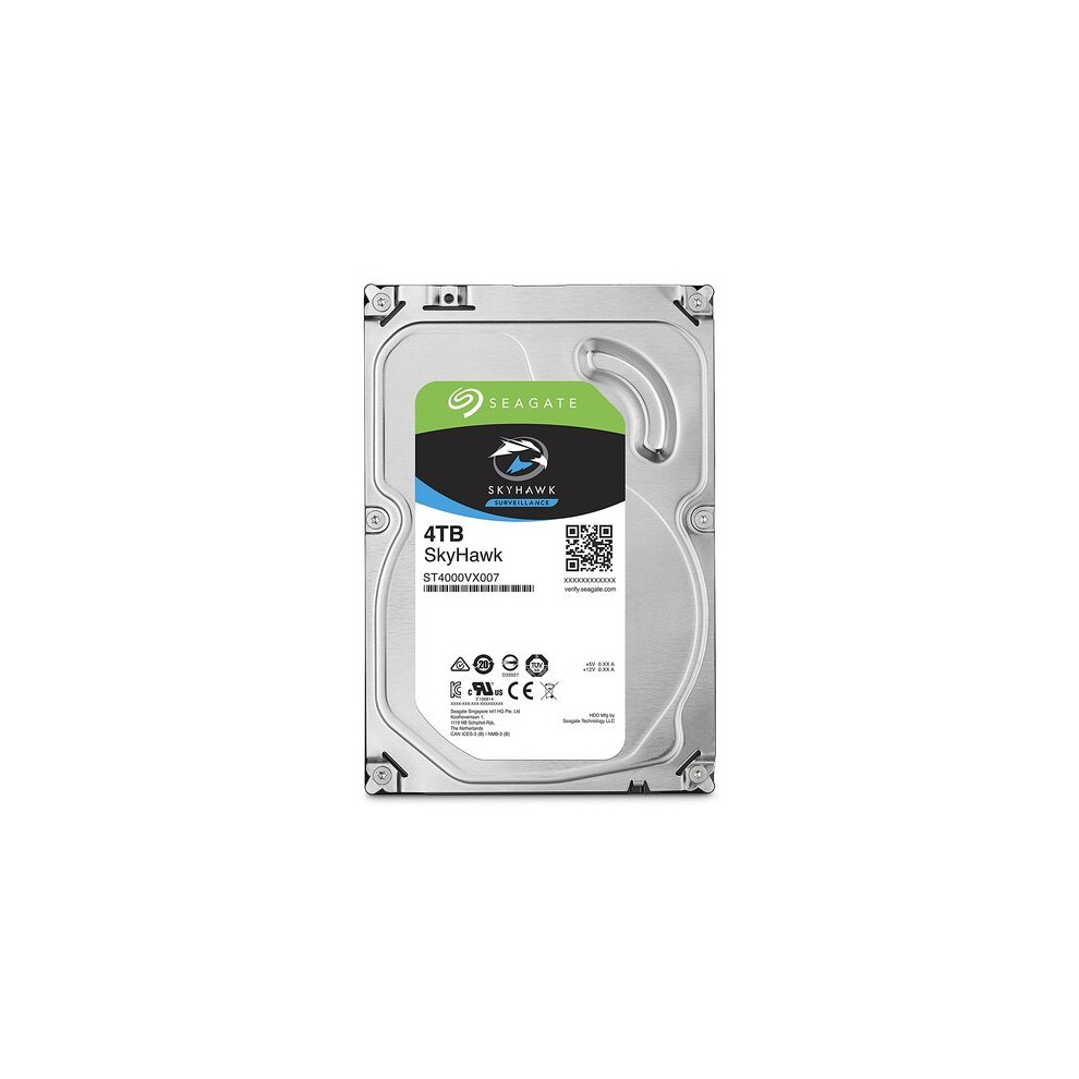 Seagate Skyhawk Surveillance Hard Drive (4Tb, St4000vx007)