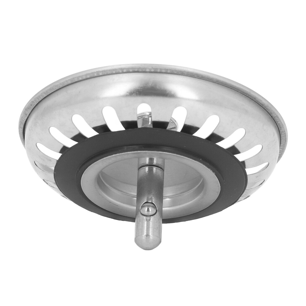 Durable Stainless Steel Sink Strainer For Standard Drains 79Mm Diameter 7611354138399