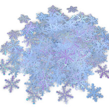 300pcs/bag Christmas Snowflakes Confetti Artificial Snow-White