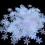 300pcs/bag Christmas Snowflakes Confetti Artificial Snow-White 6