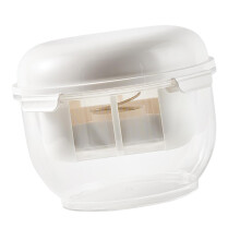 Yogurt Whey Separator Efficient Yogurt Filter And Strainer, Transparent Lid, Nut Milk Sifter For Cheese Making