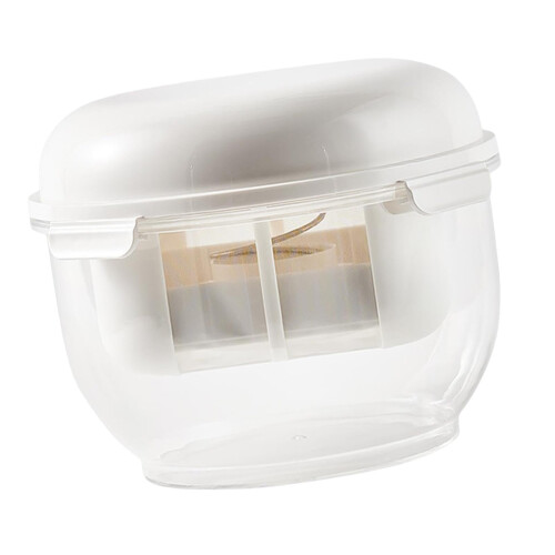 Yogurt Whey Separator Efficient Yogurt Filter And Strainer, Transparent Lid, Nut Milk Sifter For Cheese Making