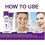 (2pcs) 3x 7-Pro Intensive Toothpaste - Advanced Natural Whitening Mint for Deep Stain Removal 3