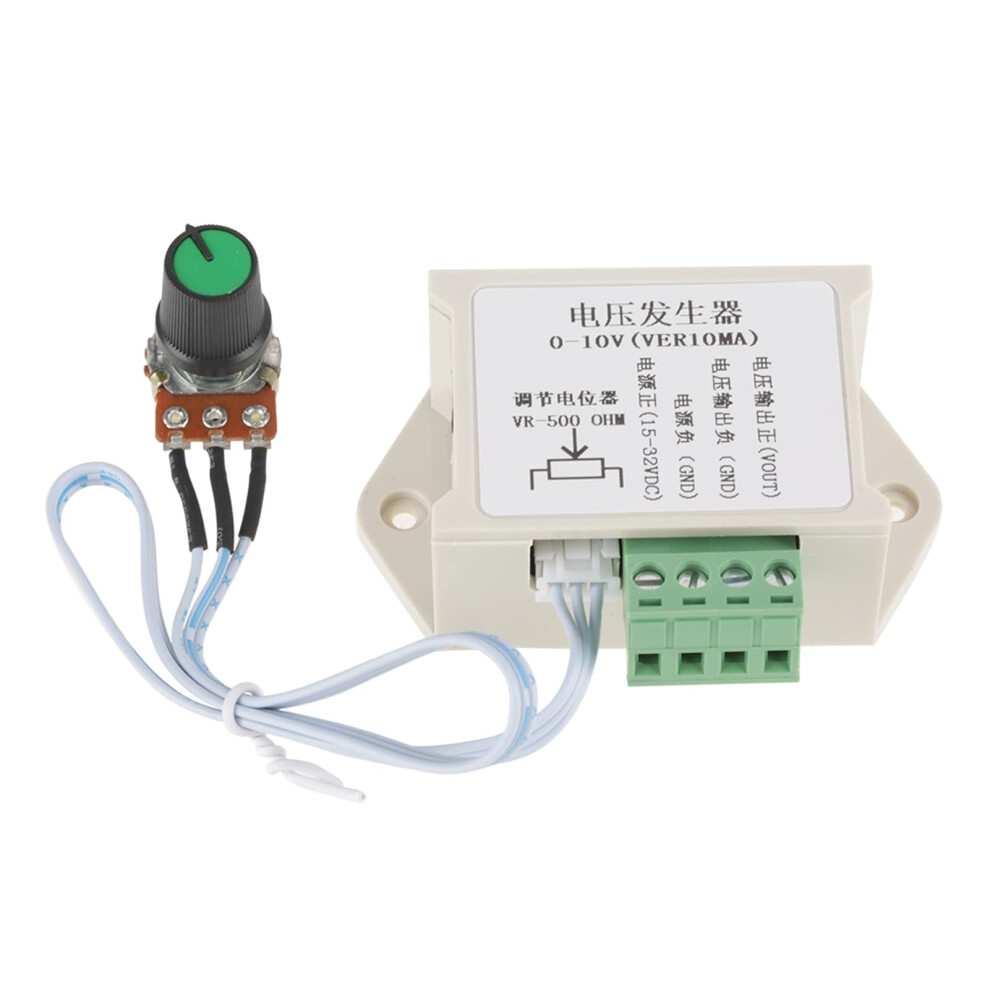 0-10V Dc 10Ma Current Signal Generator - Adjustable Analog Output, 0-10V Control, Pcb Module 9016109602930