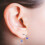 4Stück Messing Ohrstecker Septum Ring Ohrenschmuck 4