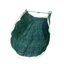 Garden Foldable Leaf Collector for Outdoor Gardening, Round Leaf Dustpan, Reusable Garden Waste Collection Bucket