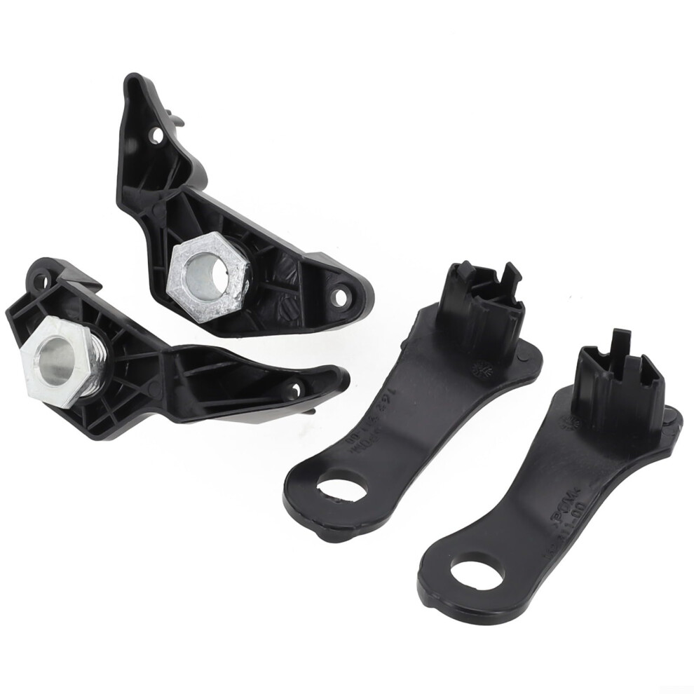 Headlight Repair Brackets For Bmw E60 E61 Front Left And Right Compatible With 525I 530I 540I 545I 550I Replacement Set 9084446576405