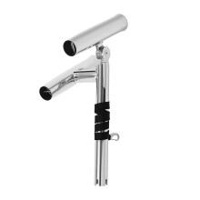 2pcs Double-head Fishing Rod Holders Adjustable