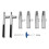 2pcs Double-head Fishing Rod Holders Adjustable 2