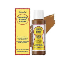 (BROWN LOTION) New Fast Dark Tan Lotion 100ml for Amazing Maui Babe Tan Result - Browning Tanning Lotions for Smooth Skin