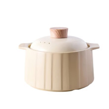 Glass Cooking Pot Ceramic Casserole Soup Pot Beige Green Small Frying Pot Kitchen Cookware