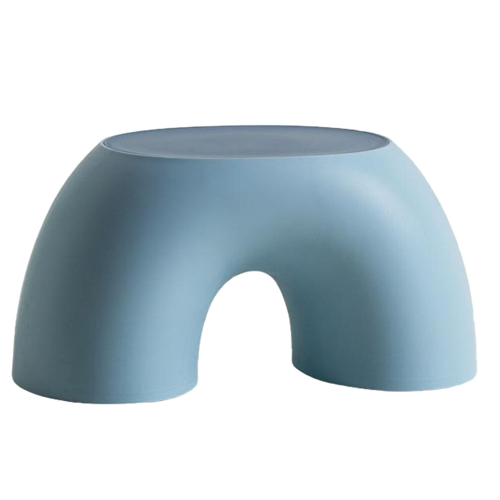 Kids Stool Plastic Multifunctional Step Stool For Bathroom Children Footstool Blue Ergonomic Design