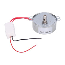 DC Motor 20RPM CCW/CW 4W 24V Horizontale Loch