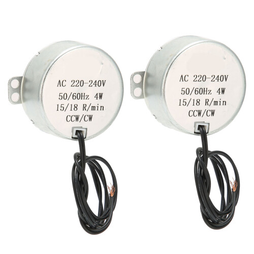 2 Stück Wechselstrommotor CCW/CW-Richtung 2
